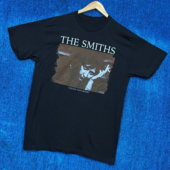The Smiths “Louder Than Bombs” Album Rock Band Graphic T-Shirt Size Large - Picture 3 of 4